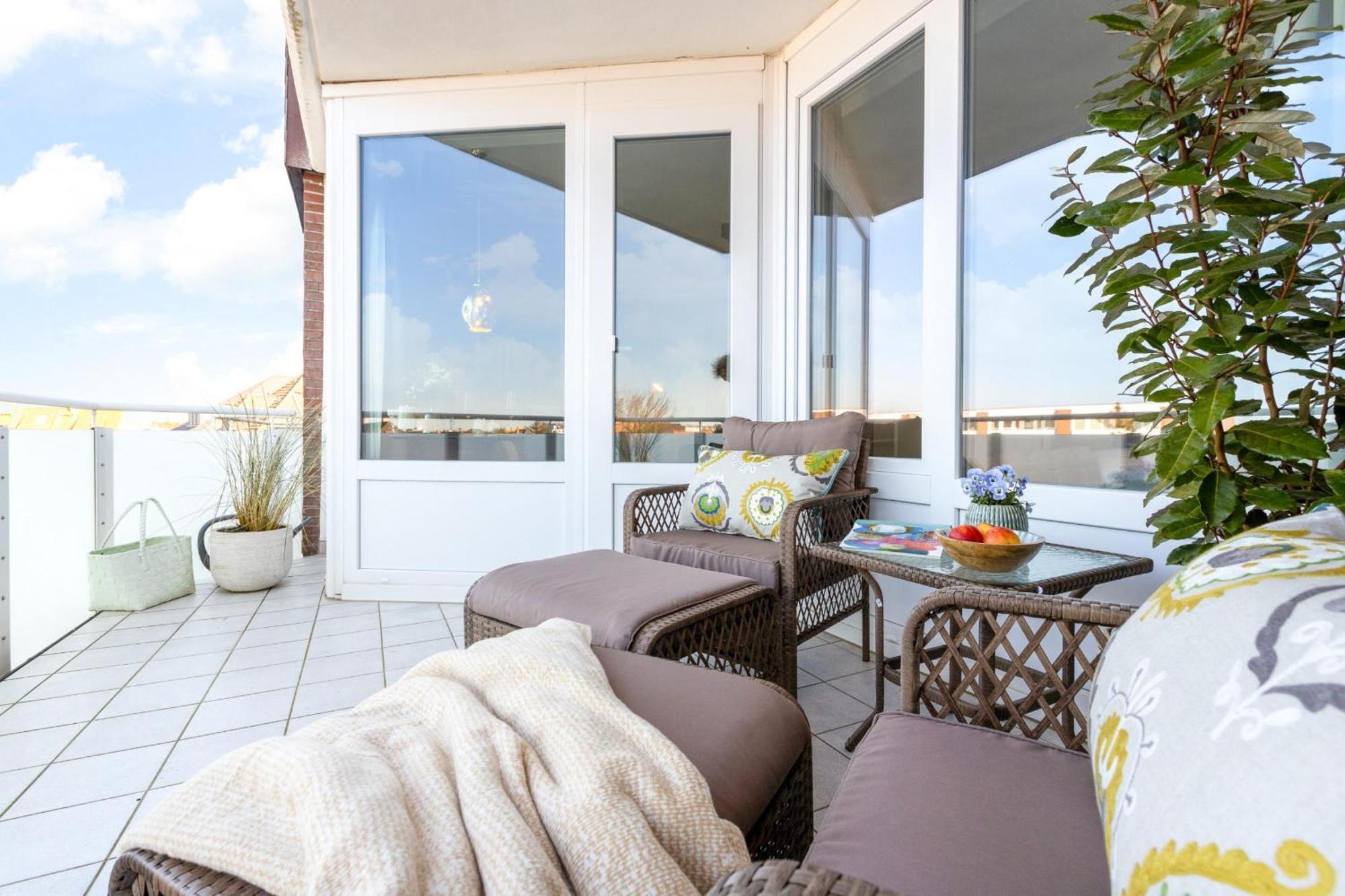 Neu! Ferienwohnung Sunset Loft Wohlfuehlatmospaehre Mit Weitblick In Westerland Sylt Zewnętrze zdjęcie